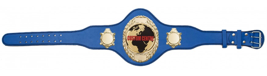 CUSTOM CHAMPIONSHIP BELT PLT286/G/CUSTOM - AVAILABLE IN 4 COLOURS